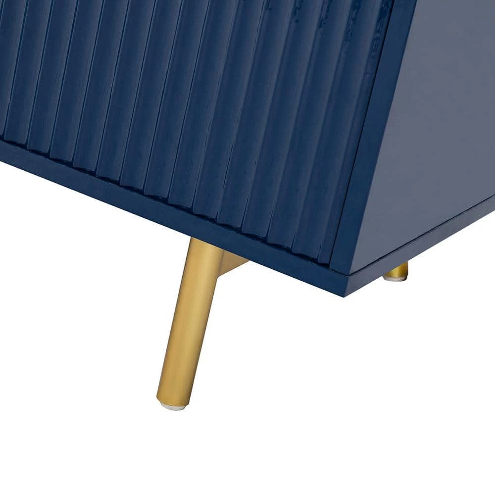 Damiana 65 in. Wide Navy Sideboard with 2 Doors by JAYDEN CREATION 8 Damiana 65 in. Wide Navy Sideboard with 2 Doors by JAYDEN CREATION - Image 8