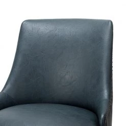 Taurino Navy Nailhead Swivel Task Chair by JAYDEN CREATION 15 Taurino Navy Nailhead Swivel Task Chair by JAYDEN CREATION -JAYDEN CREATION Sales navy jayden creation task chairs ofm0122 navy 1f 1000