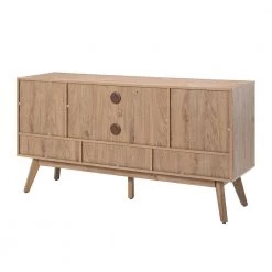 Telamon Oak 57 in. TV Stand for TVs up to 65 in. with Drawers by JAYDEN CREATION 13 Telamon Oak 57 in. TV Stand for TVs up to 65 in. with Drawers by JAYDEN CREATION -JAYDEN CREATION Sales oak jayden creation tv stands tvsbsd0455 oak c3 1000