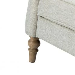 Megareus 81 in. Oatmeal Sofa with Wood Frame by JAYDEN CREATION -JAYDEN CREATION Sales oatmeal jayden creation sofas couches sfyjh0503 oatmeal a b fa 1000