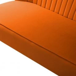 Carmita 3-Piece Orange Living Room Set by JAYDEN CREATION -JAYDEN CREATION Sales orange jayden creation living room sets sf0140 jm002 s2 oran 4f 1000