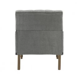 Leobarda Pewter Armchair with Nailhead Trim (Set of 2) by JAYDEN CREATION -JAYDEN CREATION Sales pewter jayden creation accent chairs chm0384 pewter s2 66 1000