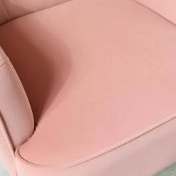 Nora Pink Gold Legs Accent Chair Set of 2 by JAYDEN CREATION -JAYDEN CREATION Sales pink jayden creation accent chairs chm6154a pink s2 44 1000