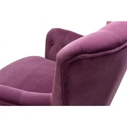 Isabella Purple Tufted Accent Chair by JAYDEN CREATION -JAYDEN CREATION Sales purple jayden creation accent chairs hm1126 purple 1f 1000