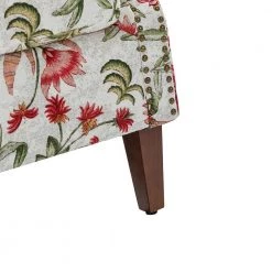 Gianluigi Red Armchair with Nailhead Trims by JAYDEN CREATION -JAYDEN CREATION Sales red jayden creation accent chairs chwh0578 red fa 1000