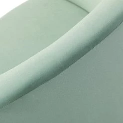 Estefan Sage Comfy Swivel Barrel Chair with Metal Base by JAYDEN CREATION -JAYDEN CREATION Sales sage jayden creation accent chairs chm0240 sage 44 1000