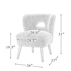 Hiberus Sage Side Chair with Solid Wood Legs (Set of 2) by JAYDEN CREATION -JAYDEN CREATION Sales sage jayden creation accent chairs chs0502 sage s2 76 1000