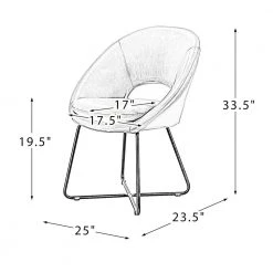 Marla Sage Dining Chair with Cross-Shaped Metal Base by JAYDEN CREATION -JAYDEN CREATION Sales sage jayden creation dining chairs dcm0306 sage 76 1000