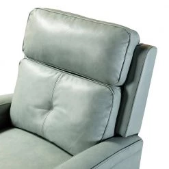 Florina Sage Upholstery Genuine Cigar Leather Recliner with Nailhead Trim (Set of 2) by JAYDEN CREATION -JAYDEN CREATION Sales sage jayden creation recliners rclb0172 sage s2 44 1000