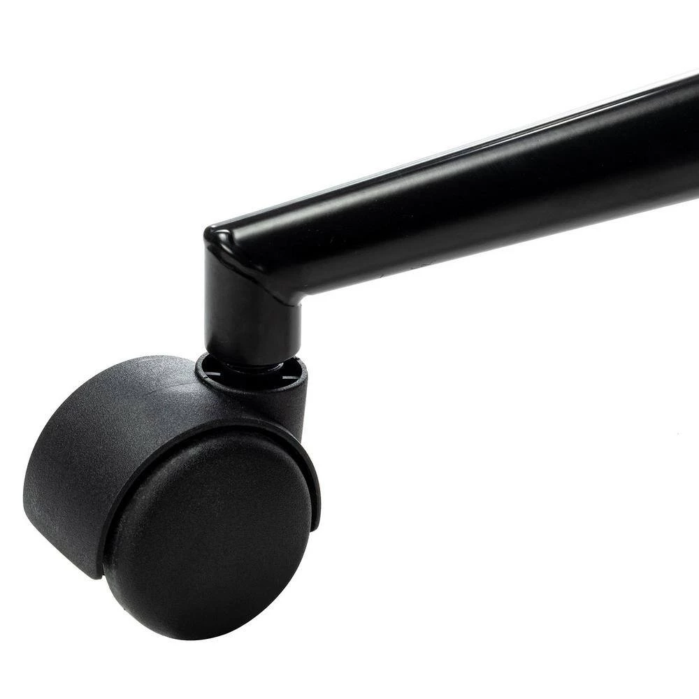 Ecbatana Silver Upholstery Swivel Task Chair with Nailhead Trim by JAYDEN CREATION 8 Ecbatana Silver Upholstery Swivel Task Chair with Nailhead Trim by JAYDEN CREATION - Image 8