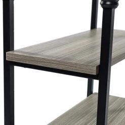 Fermin 60 in. W Smoke Writing Desk with Black Base by JAYDEN CREATION -JAYDEN CREATION Sales smoke jayden creation writing desks dkjnf0061 smoke 44 1000