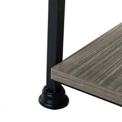 Fermin 60 in. W Smoke Writing Desk with Black Base by JAYDEN CREATION -JAYDEN CREATION Sales smoke jayden creation writing desks dkjnf0061 smoke fa 1000