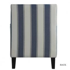 Filton Black Leg Stripe Comfy Arm Chair (Set of 2) by JAYDEN CREATION -JAYDEN CREATION Sales stripe jayden creation accent chairs chhy0034 stripe s2 66 1000