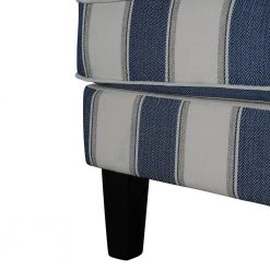 Filton Black Leg Stripe Comfy Arm Chair (Set of 2) by JAYDEN CREATION -JAYDEN CREATION Sales stripe jayden creation accent chairs chhy0034 stripe s2 fa 1000