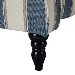 Bogazk Stripe Navy Manual Recliner with Rubber Wood Legs (Set of 2) by JAYDEN CREATION -JAYDEN CREATION Sales stripe navy jayden creation recliners hrchd0194 4 s2 fa 1000