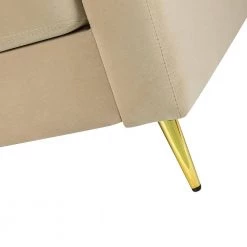 Selma Tan Club Chair with Arms (Set of 2) by JAYDEN CREATION -JAYDEN CREATION Sales tan jayden creation accent chairs chyjh0216 tan s2 fa 1000