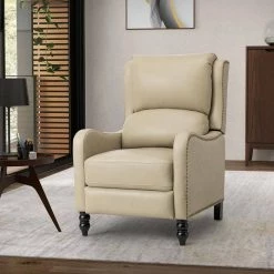 Charles Tan Genuine Leather Recliner with Solid Wood Legs by JAYDEN CREATION 19 Charles Tan Genuine Leather Recliner with Solid Wood Legs by JAYDEN CREATION -JAYDEN CREATION Sales tan jayden creation recliners rclb0633 tan 31 1000