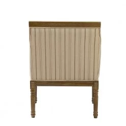 Agenor Taupe Armchair with Turned Leg (Set of 2) by JAYDEN CREATION -JAYDEN CREATION Sales taupe jayden creation accent chairs chyb0363 taupe s2 66 1000