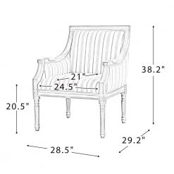 Agenor Taupe Armchair with Turned Leg (Set of 2) by JAYDEN CREATION -JAYDEN CREATION Sales taupe jayden creation accent chairs chyb0363 taupe s2 76 1000