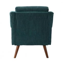 Oechalia Teal Armchair with Button-tufted by JAYDEN CREATION -JAYDEN CREATION Sales teal jayden creation accent chairs chwh0526 teal 66 1000