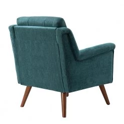Oechalia Teal Armchair with Button-tufted by JAYDEN CREATION -JAYDEN CREATION Sales teal jayden creation accent chairs chwh0526 teal c3 1000