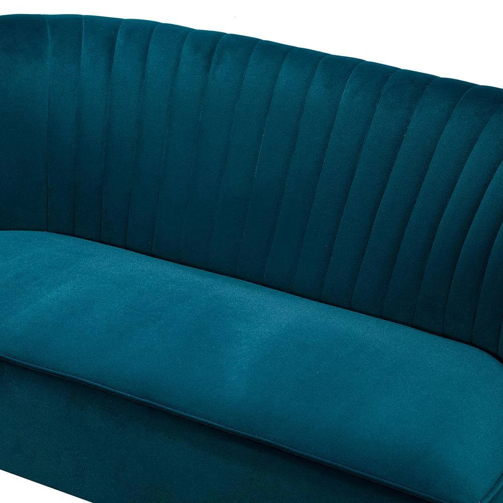 Alonzo 45 in. 3-Piece Teal Living Room Set with Tufted Back Design by JAYDEN CREATION 6 Alonzo 45 in. 3-Piece Teal Living Room Set with Tufted Back Design by JAYDEN CREATION - Image 6