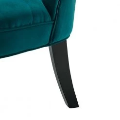 Niccolo 47 in. Teal Loveseat with Cabriole Legs by JAYDEN CREATION -JAYDEN CREATION Sales teal jayden creation loveseats sfs0422 teal fa 1000
