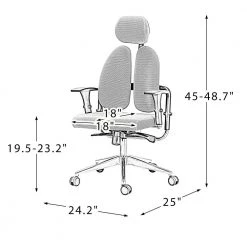 Deir Teal Ergonomic Task Chair for Living Room and Office Room by JAYDEN CREATION -JAYDEN CREATION Sales teal jayden creation task chairs hofdk0255 teal 76 1000