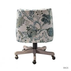 Dalia Teal Fabric Swivel Task Chair by JAYDEN CREATION 12 Dalia Teal Fabric Swivel Task Chair by JAYDEN CREATION -JAYDEN CREATION Sales teal jayden creation task chairs ofm0005 teal 66 1000