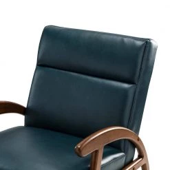 Eileithyia Turquoise ArmChair with Solid Wood Legs by JAYDEN CREATION -JAYDEN CREATION Sales turquoise jayden creation accent chairs chaf0460 turquoise 1f 1000