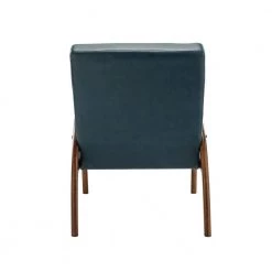 Eileithyia Turquoise ArmChair with Solid Wood Legs by JAYDEN CREATION -JAYDEN CREATION Sales turquoise jayden creation accent chairs chaf0460 turquoise 66 1000