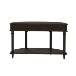 Strophades Walnut 46'' Console Table With Drawer by JAYDEN CREATION -JAYDEN CREATION Sales walnut jayden creation console tables cehy0499 walnut 66 1000