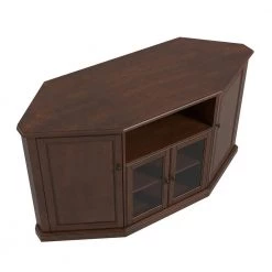 Perrhaebia Walnut TV Stand for TVs up to 65 in. with Shelf by JAYDEN CREATION 14 Perrhaebia Walnut TV Stand for TVs up to 65 in. with Shelf by JAYDEN CREATION -JAYDEN CREATION Sales walnut jayden creation tv stands tvsyj0524 walnut 4f 1000