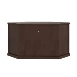 Perrhaebia Walnut TV Stand for TVs up to 65 in. with Shelf by JAYDEN CREATION 12 Perrhaebia Walnut TV Stand for TVs up to 65 in. with Shelf by JAYDEN CREATION -JAYDEN CREATION Sales walnut jayden creation tv stands tvsyj0524 walnut 66 1000