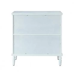 Herculaneum White 32 in. Tall 2-Door Accent Cabinet with Floral Design by JAYDEN CREATION -JAYDEN CREATION Sales white jayden creation accent cabinets hscls0494 white 66 1000