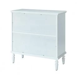 Herculaneum White 32 in. Tall 2-Door Accent Cabinet with Floral Design by JAYDEN CREATION -JAYDEN CREATION Sales white jayden creation accent cabinets hscls0494 white c3 1000