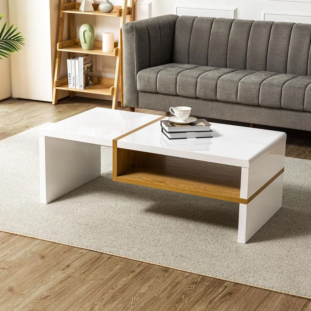 Blackwater White Coffee Table for Living Room by JAYDEN CREATION 11 Blackwater White Coffee Table for Living Room by JAYDEN CREATION - Image 11