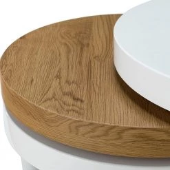 Horatius Extendable Solid White Coffee Table with Metal Legs by JAYDEN CREATION -JAYDEN CREATION Sales white jayden creation coffee tables ctbsd0447 white 1f 1000