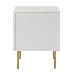Orena 19.7 in. W x 15.7 in. D x 25.2 in. H 2-Drawer White Nightstand by JAYDEN CREATION -JAYDEN CREATION Sales white jayden creation nightstands nsbsd0390 white 66 1000